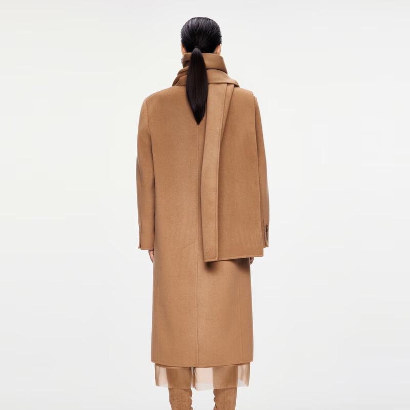 JNBY 2024 Winter Wool Blend H-Shape Coat