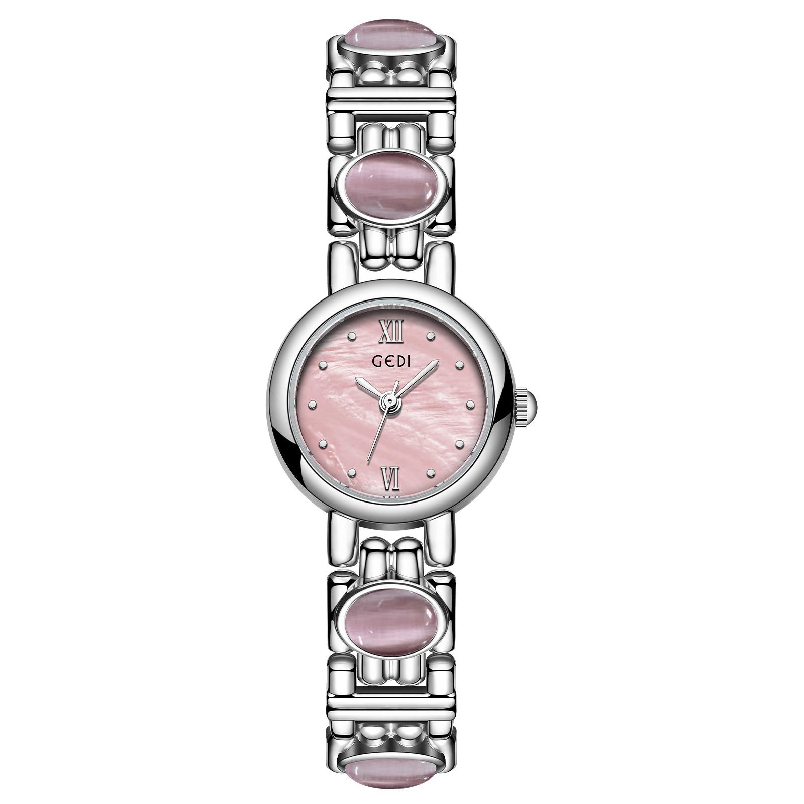 European And American Retro Famous Style Colored Stone Women S Watch Unique Exotic Style Bracelet Watch one size
