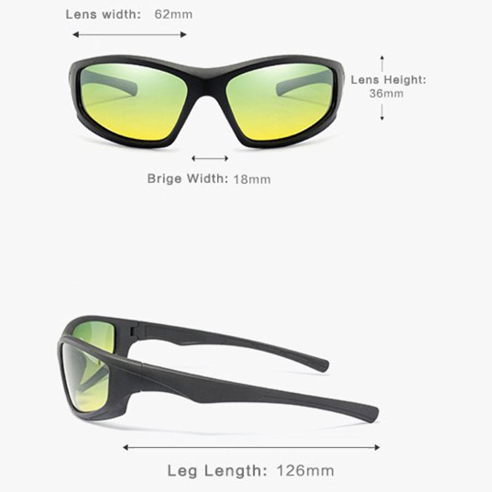 Night Vision Polarized Sunglasses for Both Day Night Wear