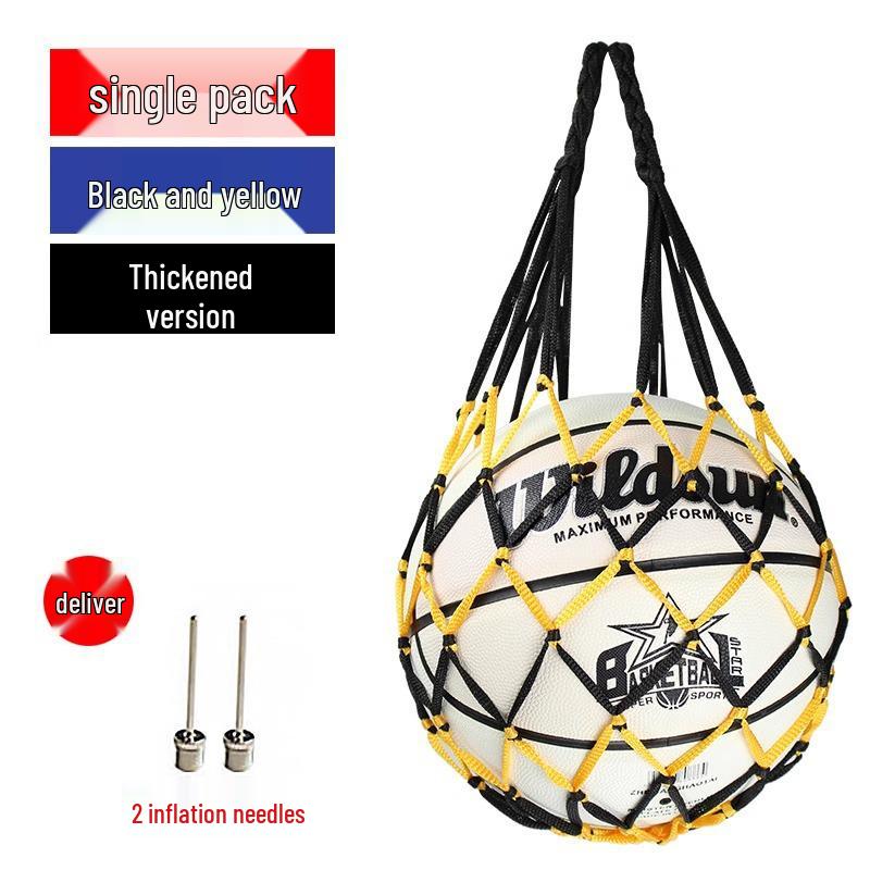 Sports Training Ball Net: Basketball and Football Storage Bag for Students and Kids