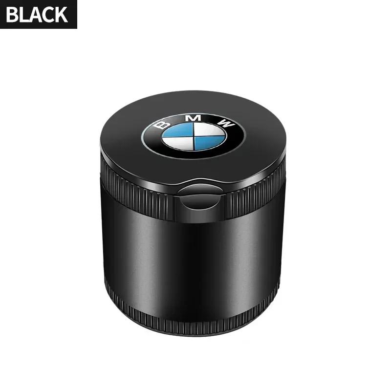 XWFVI1 Car Portable Ashtray LED Light Alloy Ash Tray Aluminum Cup For BMW 1 3 5 Series X1 X4 X5 X7 G20 G38 F20 F39 F48 E46 E60 E36 E39