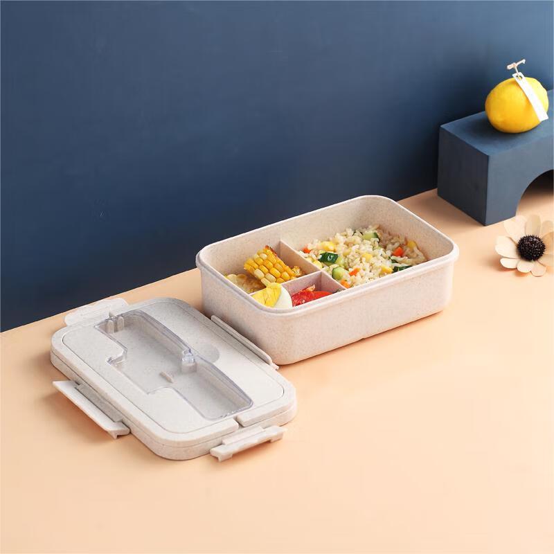 Wheat Straw Sealed Lunch Box