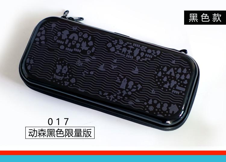 For Nintendo Switch Storage Bag Switch OLED Relief Sculpture Color Painting Carrying Case Fashion Cartoon Theme Game Console Bag