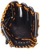 ZETT Pro Status Sosuke Genda Baseball for Second and Night Brown Size 4 Glove, Right-Handed Throw, Shortstop, Black/Oak (1936N), (BRGB30566)