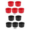 5PCs Round Bolt Covers Caps Round Tube Protection Cover End Cap Screw Thread Protectors for Metal Tube Rod Bolt 60-63mm