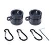 Rustproof Aluminum Alloy Flag Poles Rotating Rings Adjusting Bearing Swivel System for 0.8-1.01Inch Flagpoles Antitangle