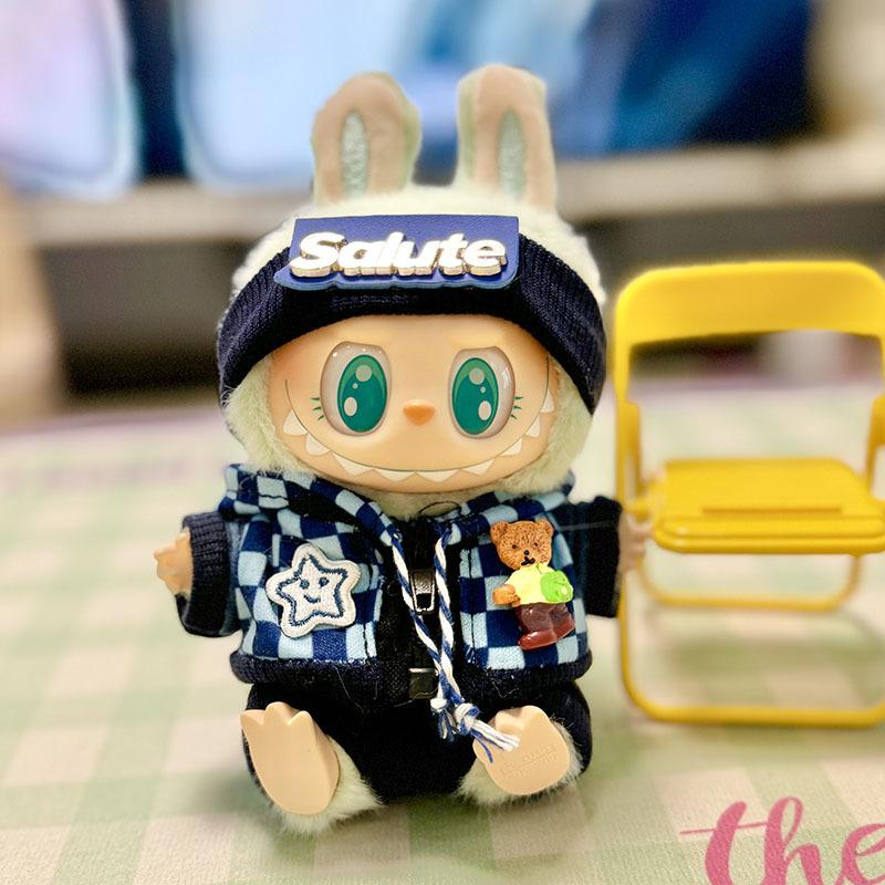 13 Styles Cute Mini Plush Doll'S Clothes Outfit Accessories Korea Kpop Exo Labubu II Idol Dolls Jumpsuit Sitting Party Clothing