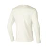 Skechers Basic Sports Series Logo Outdoor Crew Neck Pullover Long Sleeve T-Shirt Men Tops Cotton-Candy-White P424M195-0074