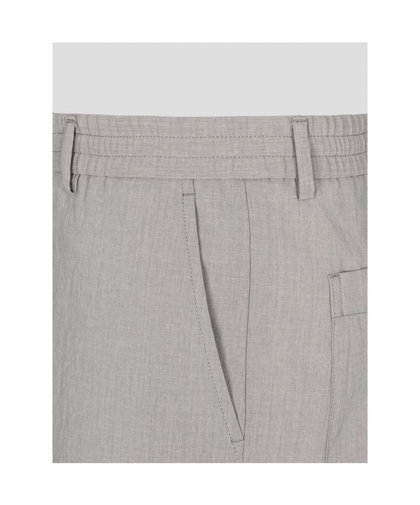 Binpolmen Gentle Tech Half Pants Light Gray