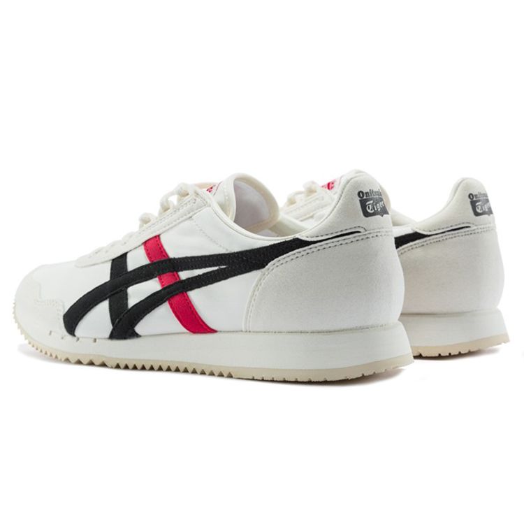 ONITSUKA TIGER Dualio Synthetic Leather Sports Non-Slip Wear-Resistant Low-Top Casual Shoes Unisex Sneaker Off-White 1183B545-100