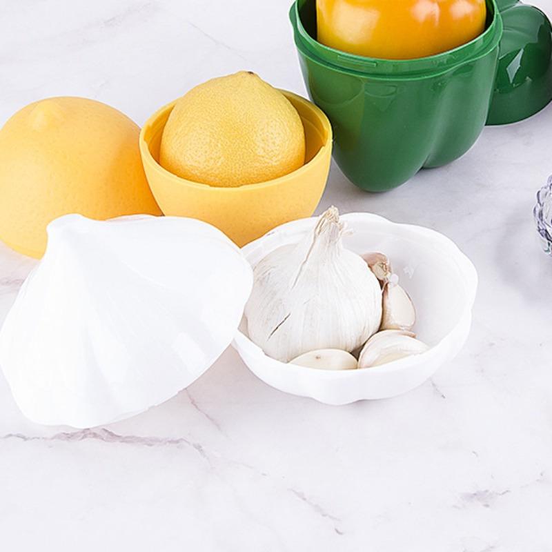 1pc Garlic Preservation Box, Storage Fruit Box, Onion Sealing Box, Garlic Preservation Bowl