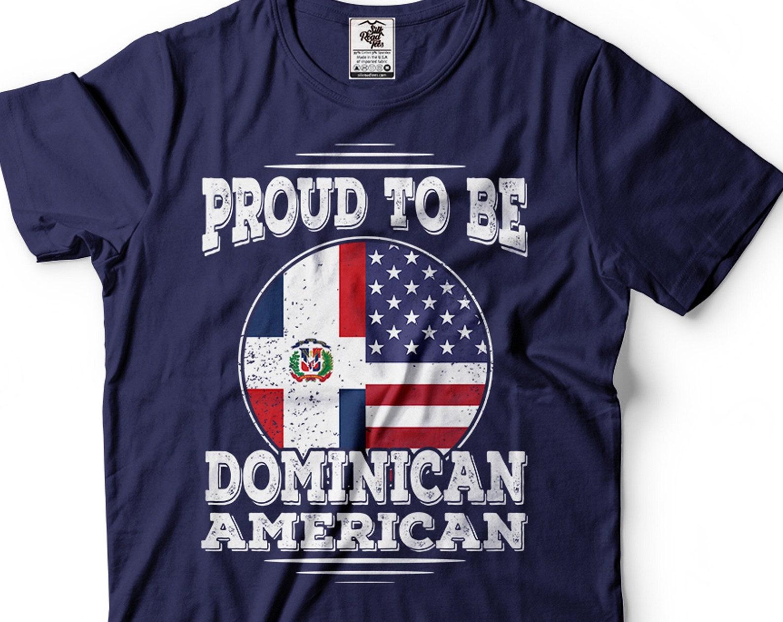 Dominican American Flag T-Shirt: Patriotic Pride Tee 4XL