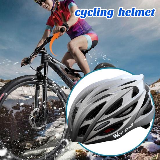 Professional Outdoor Bicycle Helmet Impact-Resistant Shockproof Breathable Ultralight Adjustable Riding Helmet