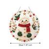 Acrylic Round Board Pearl Painting Kit DIY Craft Xmas Acrylic Pendant  Gift