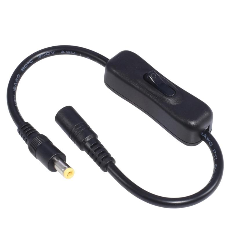 DC Extension Cable Male To Female Power Connector 5.5mmx2.1mm/ 5.5mmx2.5mm Plug Adapter for Routers LED Light Speaker