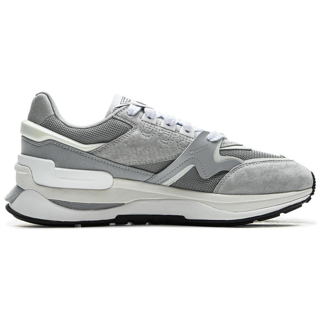 Li Ning 001 Original Aspiration V2 Lättviktiga Rebound Låga Casual Skor Herr Grå AGCV009-2