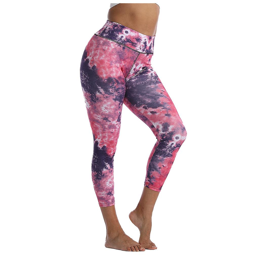 floral workout leggings
