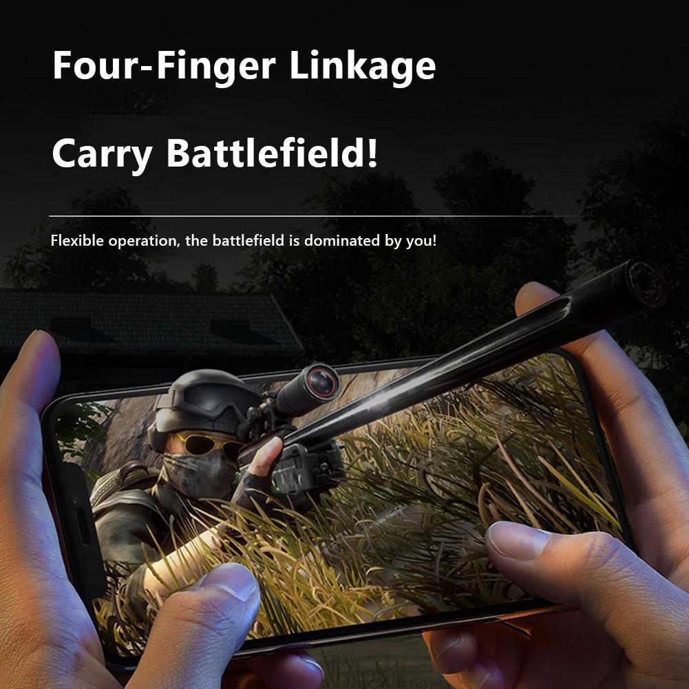 1/2Pairs Mobile Game Controller L1R1 Shooter Controller Keypads Grip Gamepad for PUBG AK05 iOS Android Fire Aim Button Gamepad