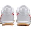 Nike Gato Collection Abrasion Resistant Low Top Kids' Soccer Shoes White Red Teenagers Sneakers HV9596-102