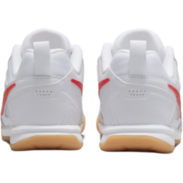 Nike Gato Collection Abrasion Resistant Low Top Kids' Soccer Shoes White Red Teenagers Sneakers HV9596-102