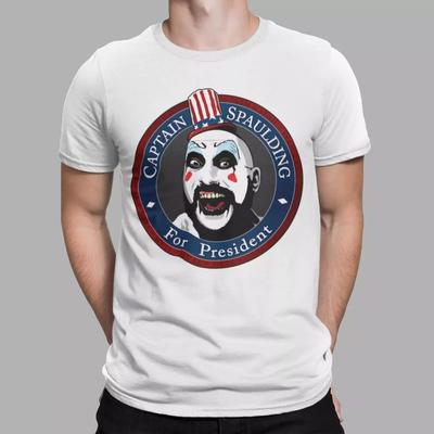 CAPTAIN SPAULDING T-SHIRT Mens 1000 Corpses TEE CLASSIC GIFT For President UK Unisex T-Shirt