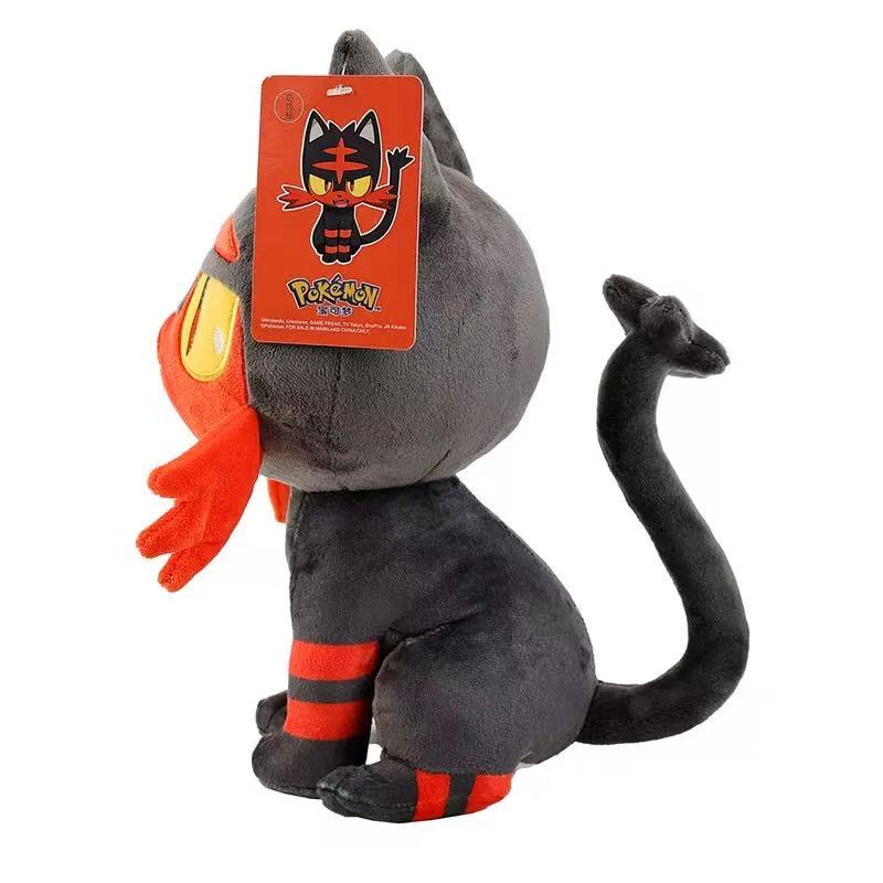 Cute Litten Plush Toy Anime Stuffed Doll Kawaii Cartoon Figure Kids Birthday Christmas Gift Room Decor