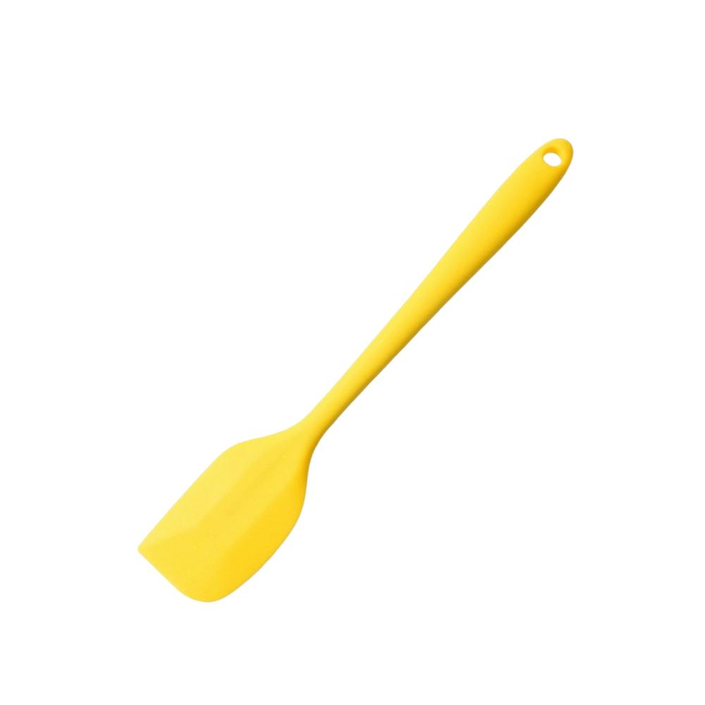 2pcs High Heat-Resistant Silicone Spatula Set Long Handle Silicone Butter Spatula Cooking Class