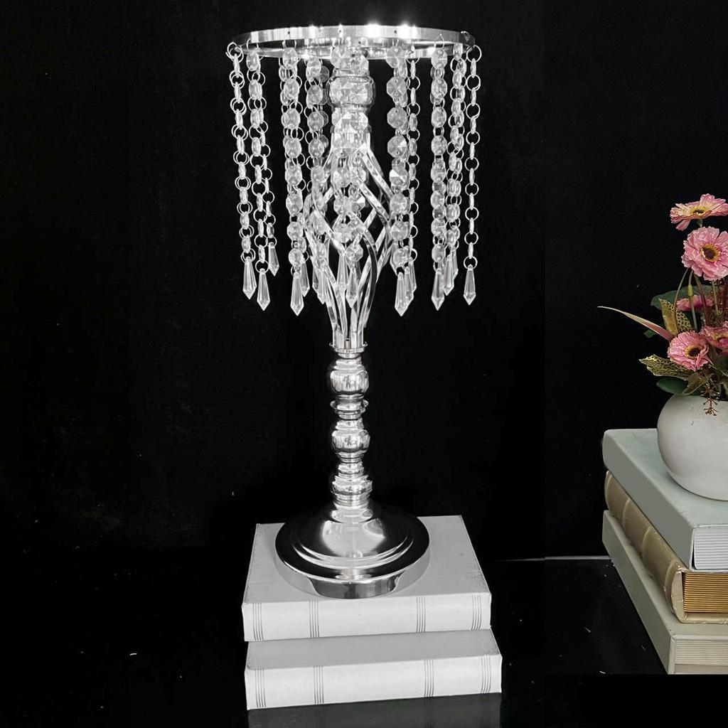 Tassel Candle Holder Road Leader Table Centerpiece Flower Vase Stand Decorations for Wedding Dinner
