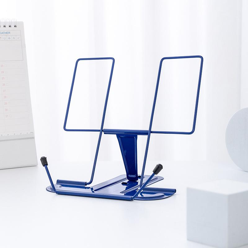 Multifunctional Portable Book Stand - Adjustable Reading Holder for Books, Tablets & Notebooks (Hands-Free Design)