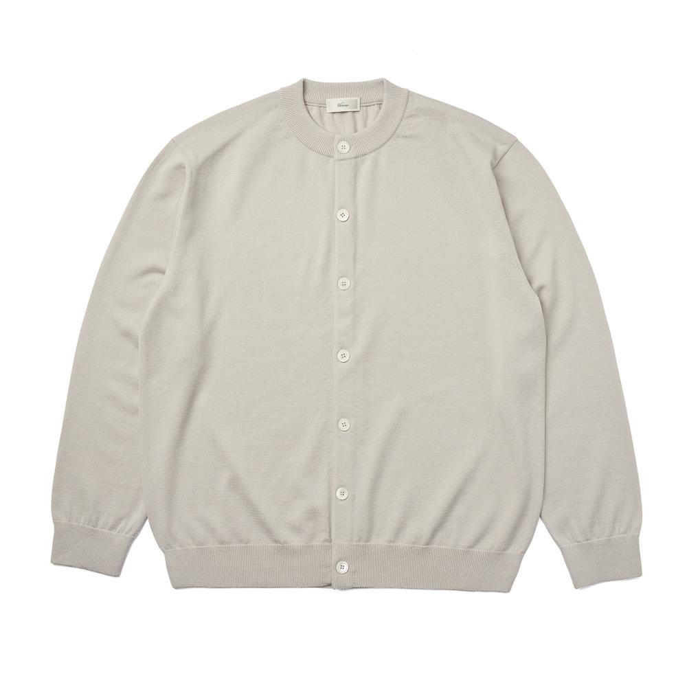 Berno [Casual] Cashtouch Cardigan Knit Whiskey_Relax-Fit Xl