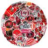 50 American Football Tampa Bay Pirates Luggage Computer Water Cup Doodle Decorative Stickers