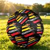 Size 5 Football Miraculous Ladybug Pattern, Wear‑Resistant Soccer Ball for Match Training Daily Sports Play