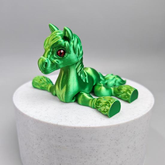 3D tištěná hračka kůň kloubový kůň s flexibilními klouby úleva od stresu stolní mazlíček fidget hračka pro hru a vystavení dárek pro děti