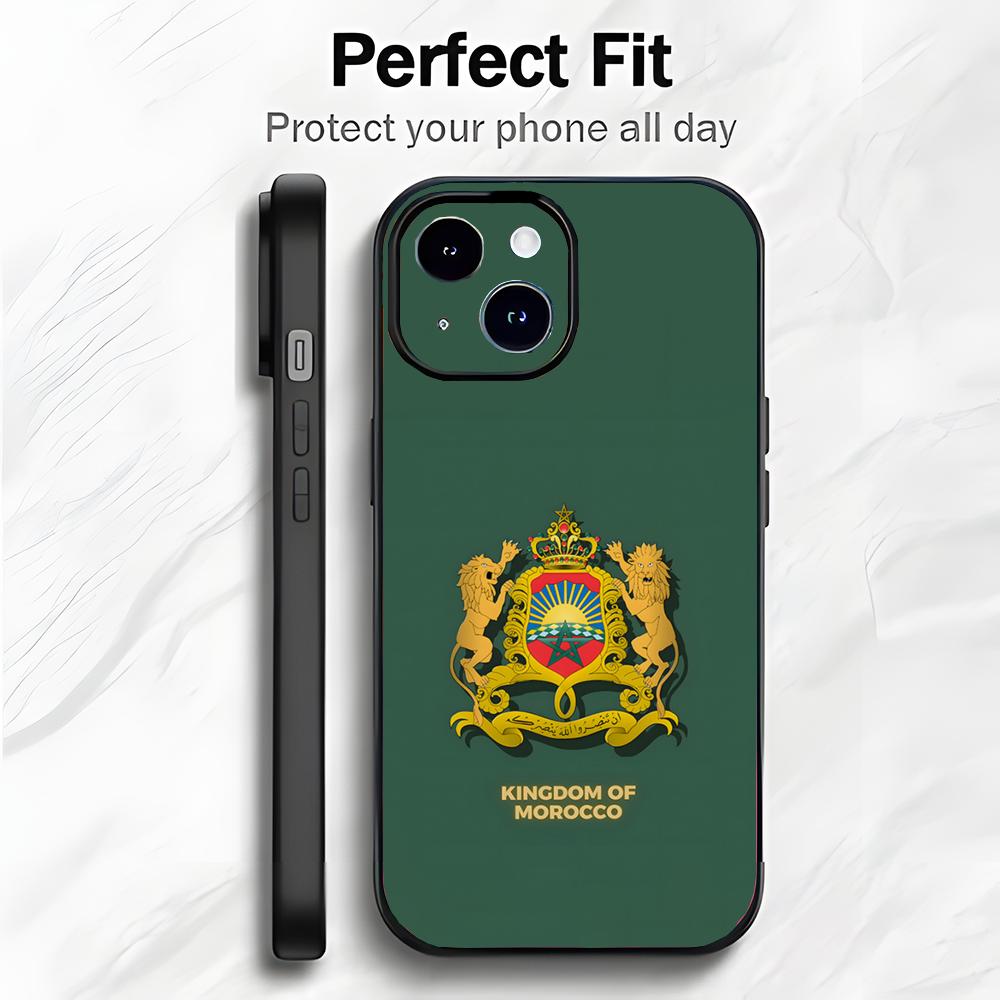 Beautiful Logo T-The K-Kingdom of Morocco Phone Case Phone Case Soft Packaging Lightweight For iPhone17 16 15 14 13ProMax