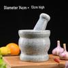 LISM Polished Stone Mortar and Pestle with Lid