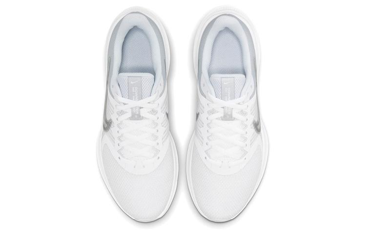 Nike Downshifter 11 White Metallic Silver Women's CW3413-100