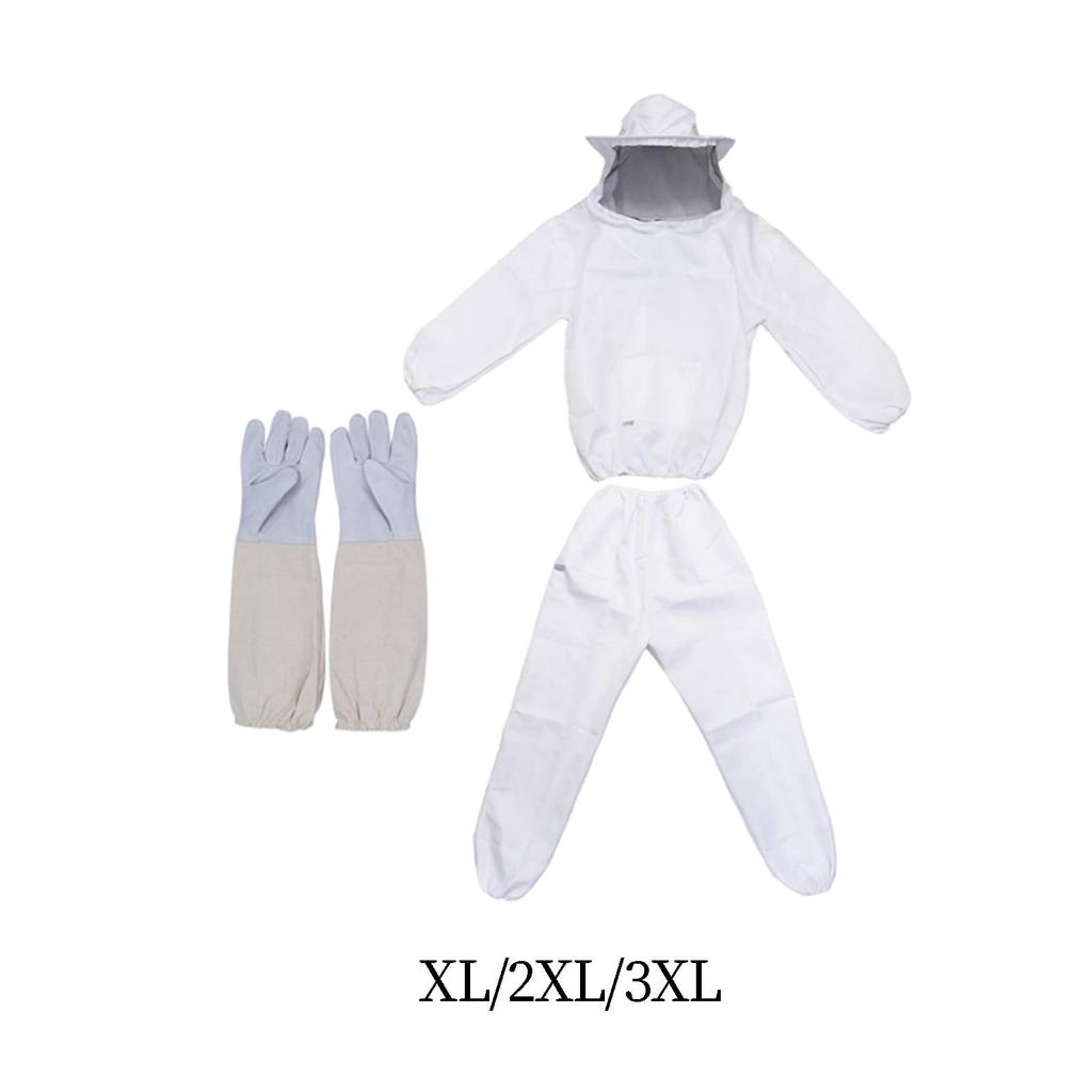 Bee Outfit Beekeeper Costume, Bee Keepers Suit with Glove, Comfortable