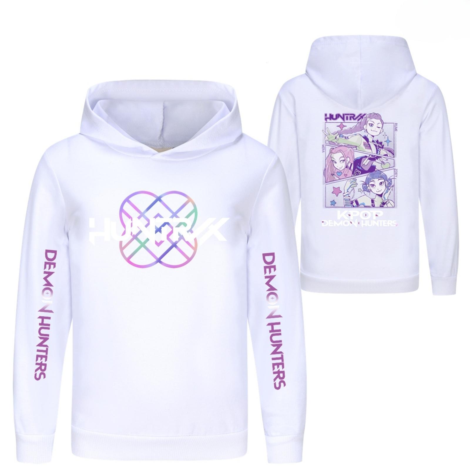 

Детский пуловер с длинным рукавом, свободного кроя, с принтом букв, капюшоном на шнурке 150 белый