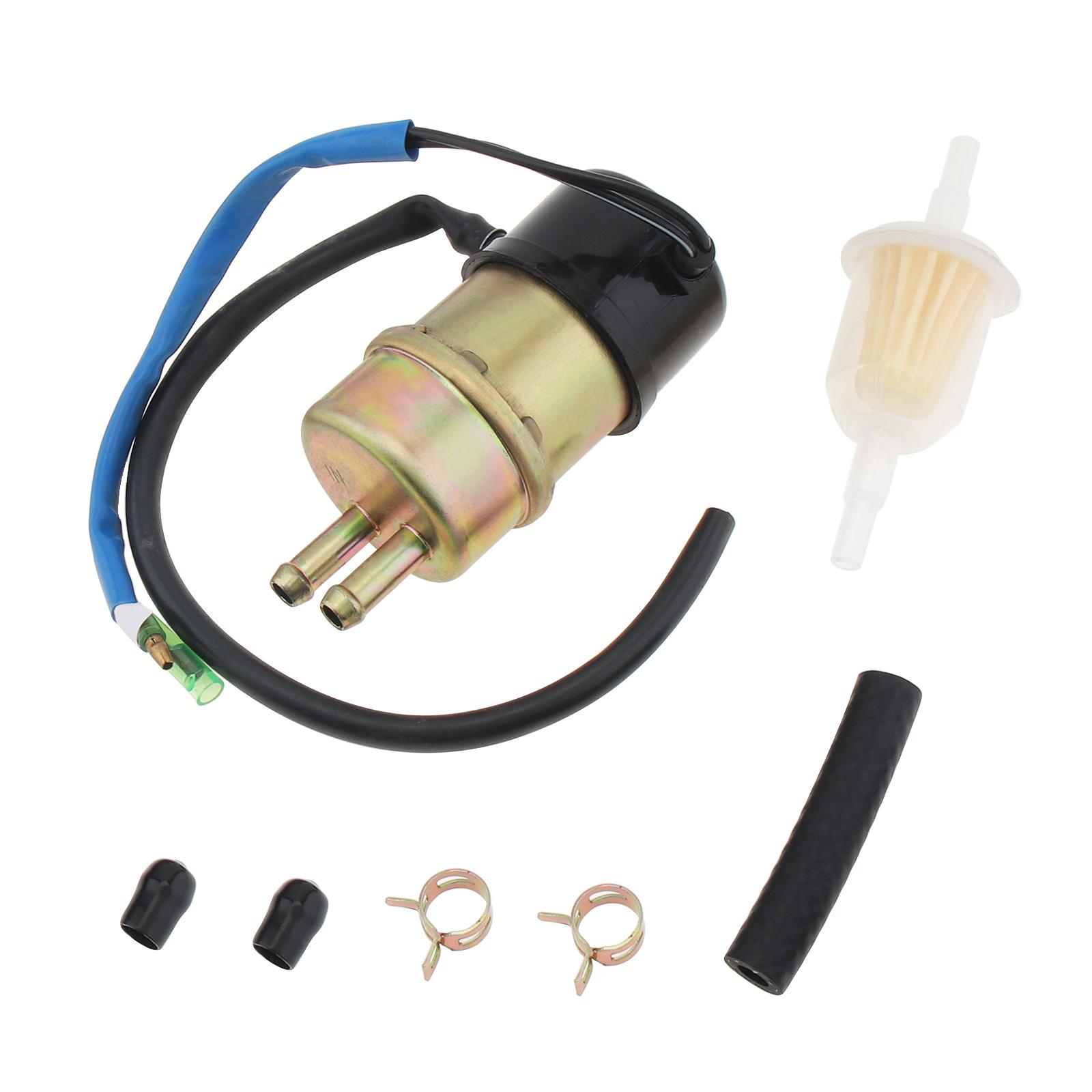 

49040-1055 12V Электрический топливный насос 8мм Вход Выход В баке Бензин для Mule