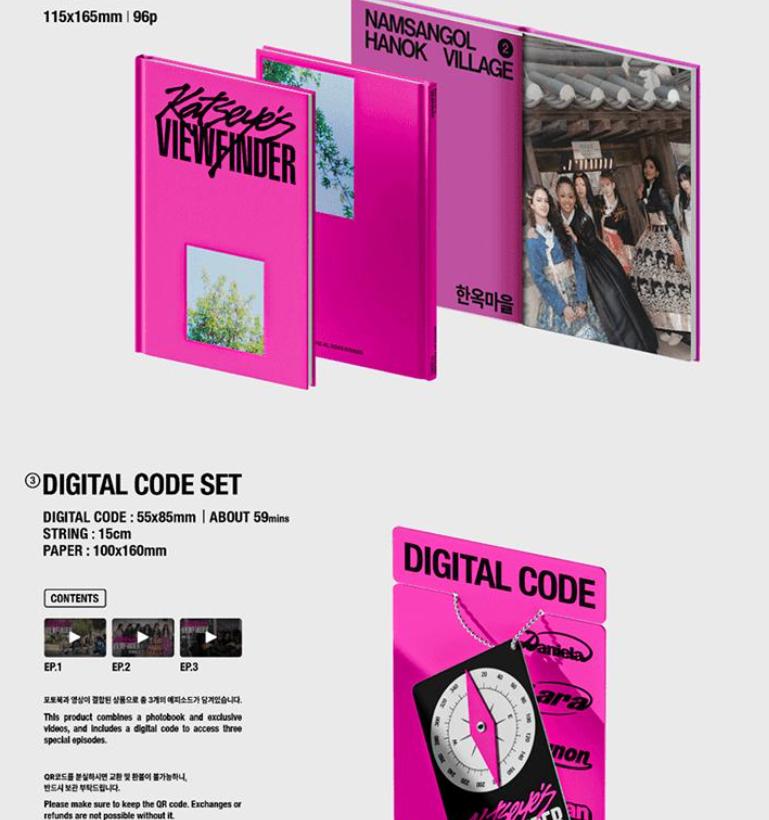 KATSEYE - 'KATSEYE'S VIEWFINDER in Seoul' Photo Book