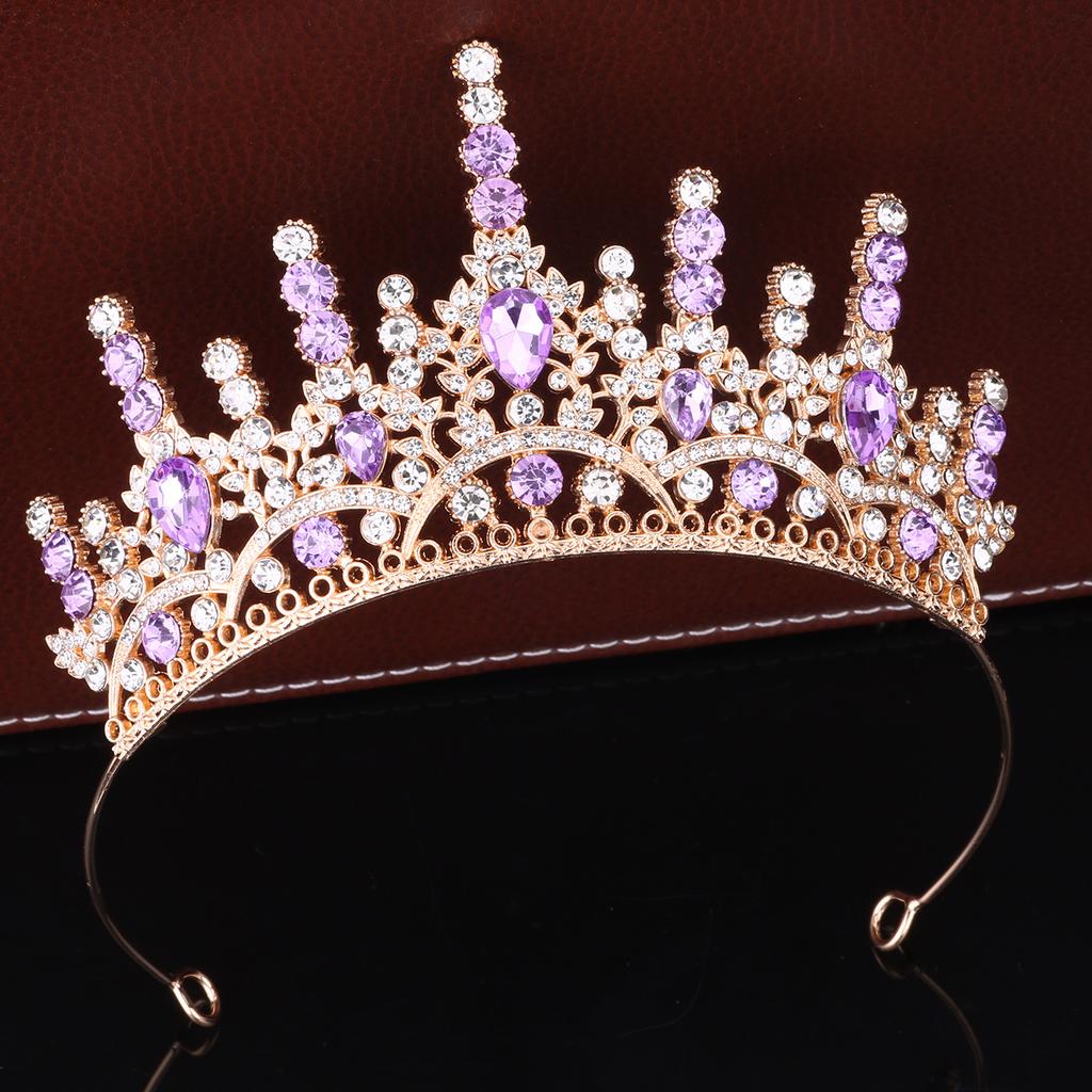 Prinzessin Kristallkrone Tiara Mädchen Geburtstag Stirnband Auftritt Laufsteg Kleid Accessoires Königin Königin Krone