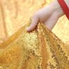 Gold Sequin Photo Backdrop Curtain Panels Stage For Shimmer Birthday Wedding Photograph Baby Shower Decoration Backdrop Fabric