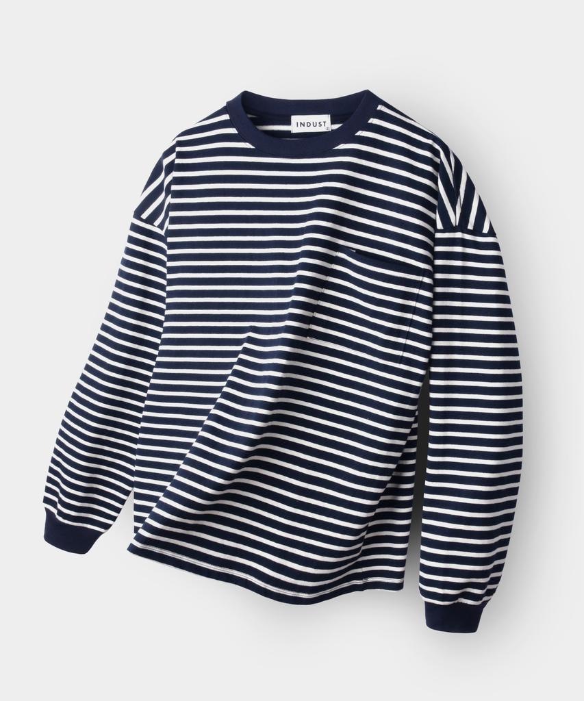 INDUST Oversized Striped T-Shirt_3 Colors