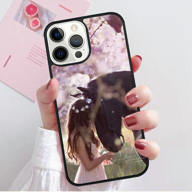 Horse Animal Running Cool Coque Shell For iPhone 17 Air 15 16 14 13 12 Pro Max 11 Pro Max Plus Phone Case Cover