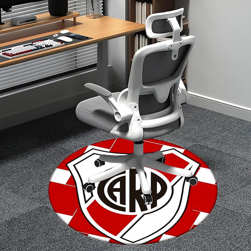 

Racing Club de Avellaneda,Logo Chair mat Round Rug-Office carpet, Machine Washable, Non-slip, Suitable for Living Rooms, Bedrooms, Entryways 80cm by 80cm