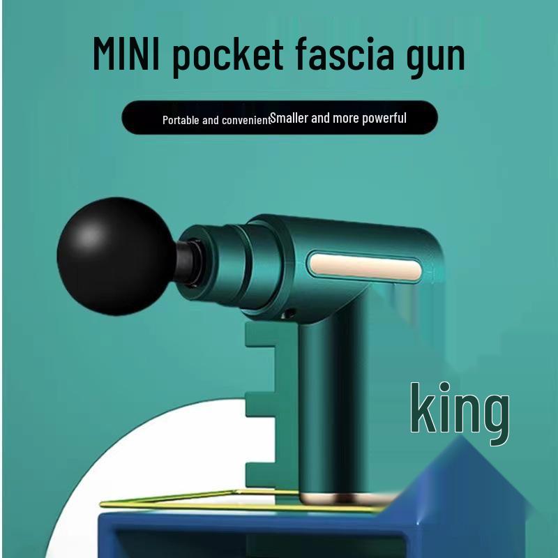 Mini Elektrisk Massasjepistol for Muskelavslapning og Nakkespenningslindring