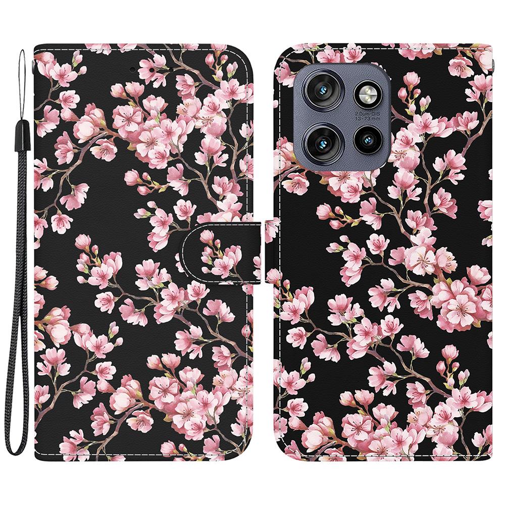 For Motorola Edge 50 Neo 5G/Moto S50 5G/Thinkphone 25 5G Wallet Phone Case Anti-Drop Leather Flip Cover Pattern Printing