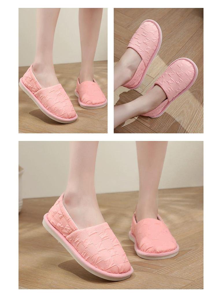 Breathable Anti-Slip Lightweight Postpartum Slippers with Soft Sole & Heel Covering