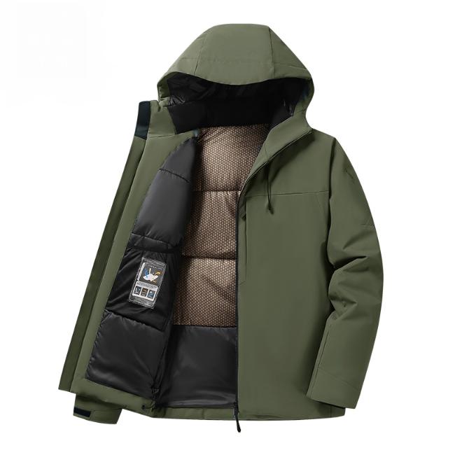 Winter Thick Cotton Coat with Hood, Casual and Plush Cotton Clothing, Loose and Casual Men's and Women's Cotton Clothes