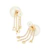 Dior Logo Metal Earrings Women earrings Gold E3310WOMRS